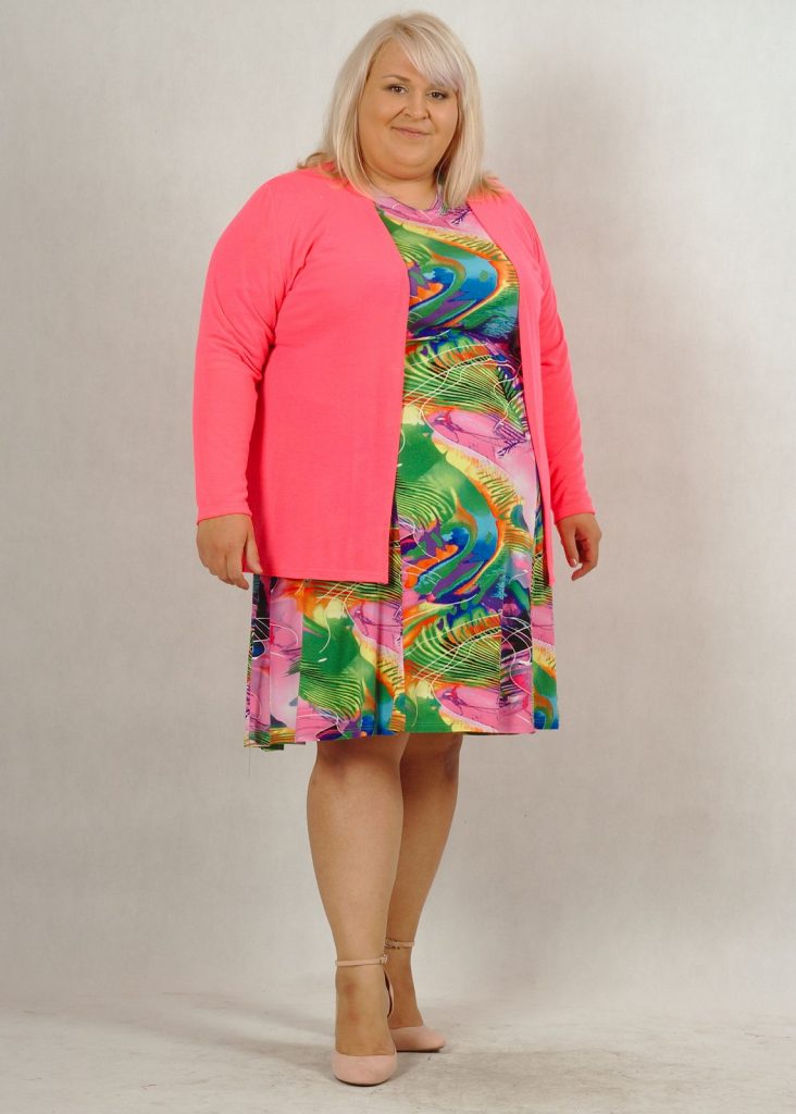 sukienka damana plus size