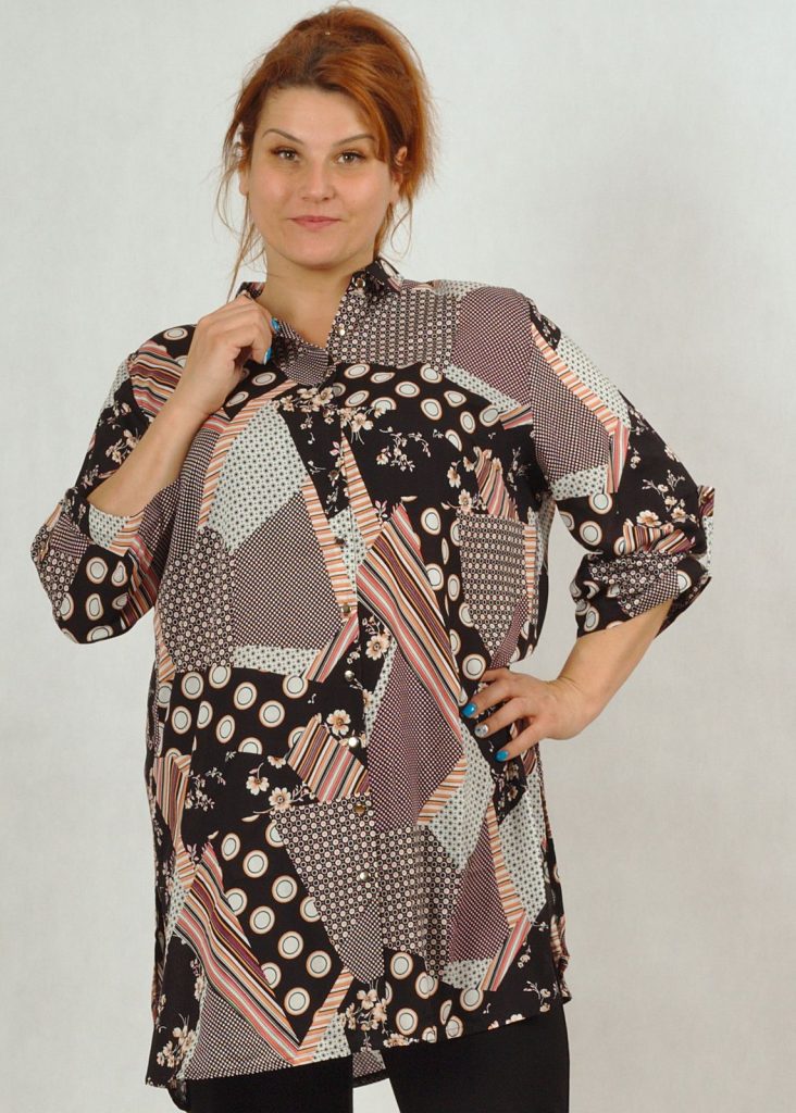 damana tunika plus size