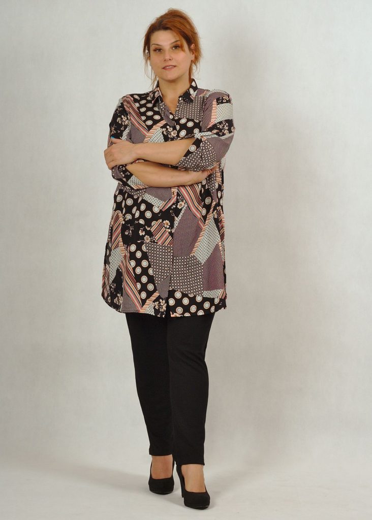 damana tunika plus size