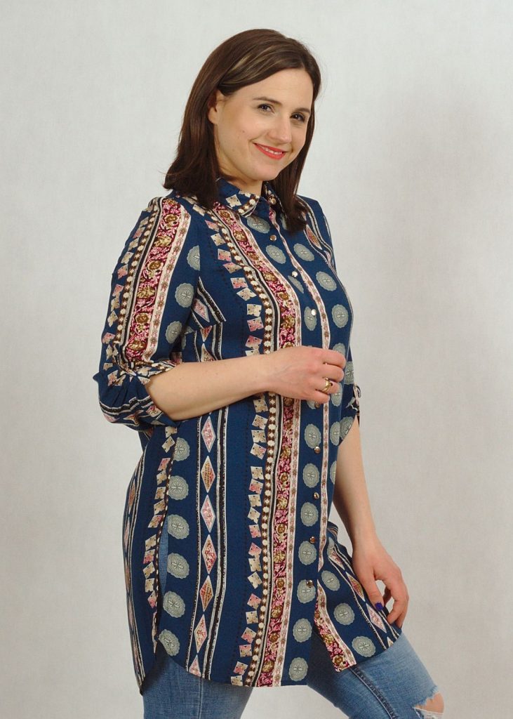 damana tunika plus size