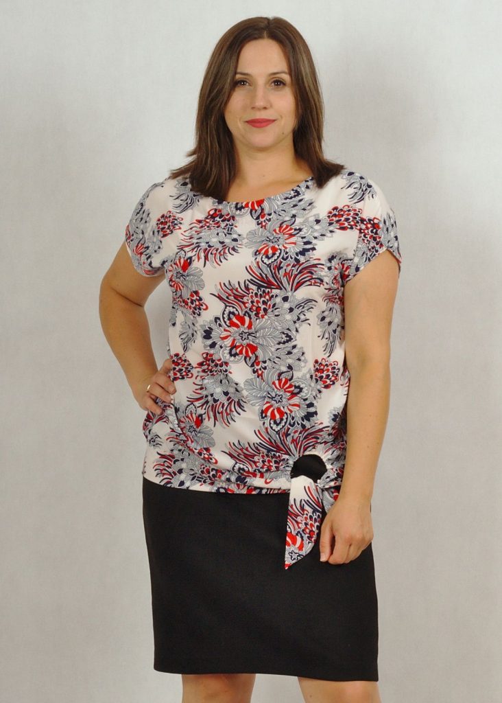 bluzka damana plus size