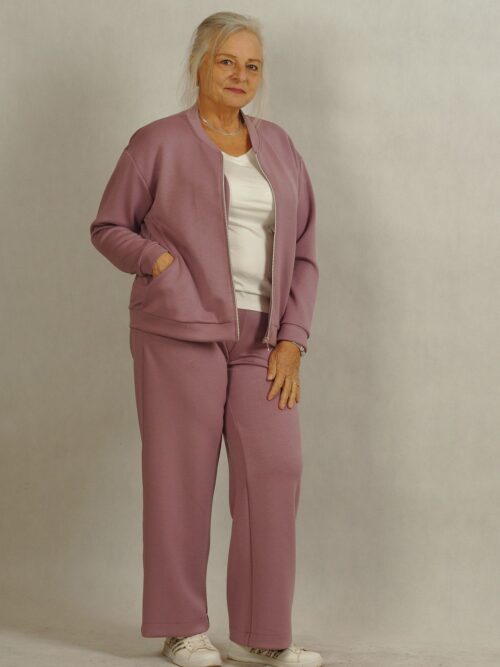 Dres w kolorze wrzosowym /868/