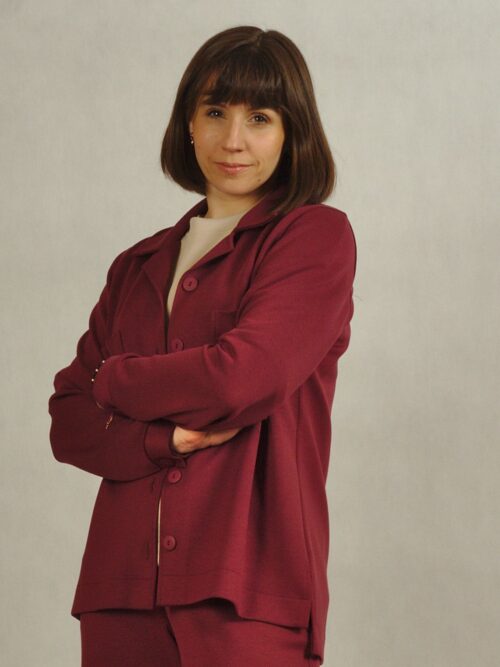 Marynarka sportowa bordowa /874/