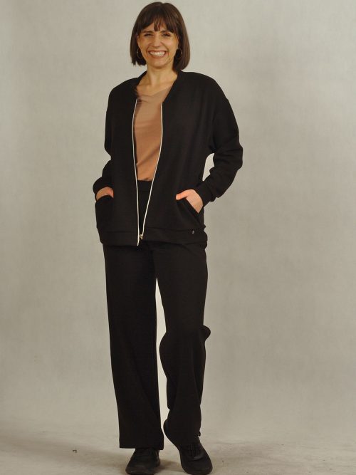 Bluza czarna rozpinana /868/